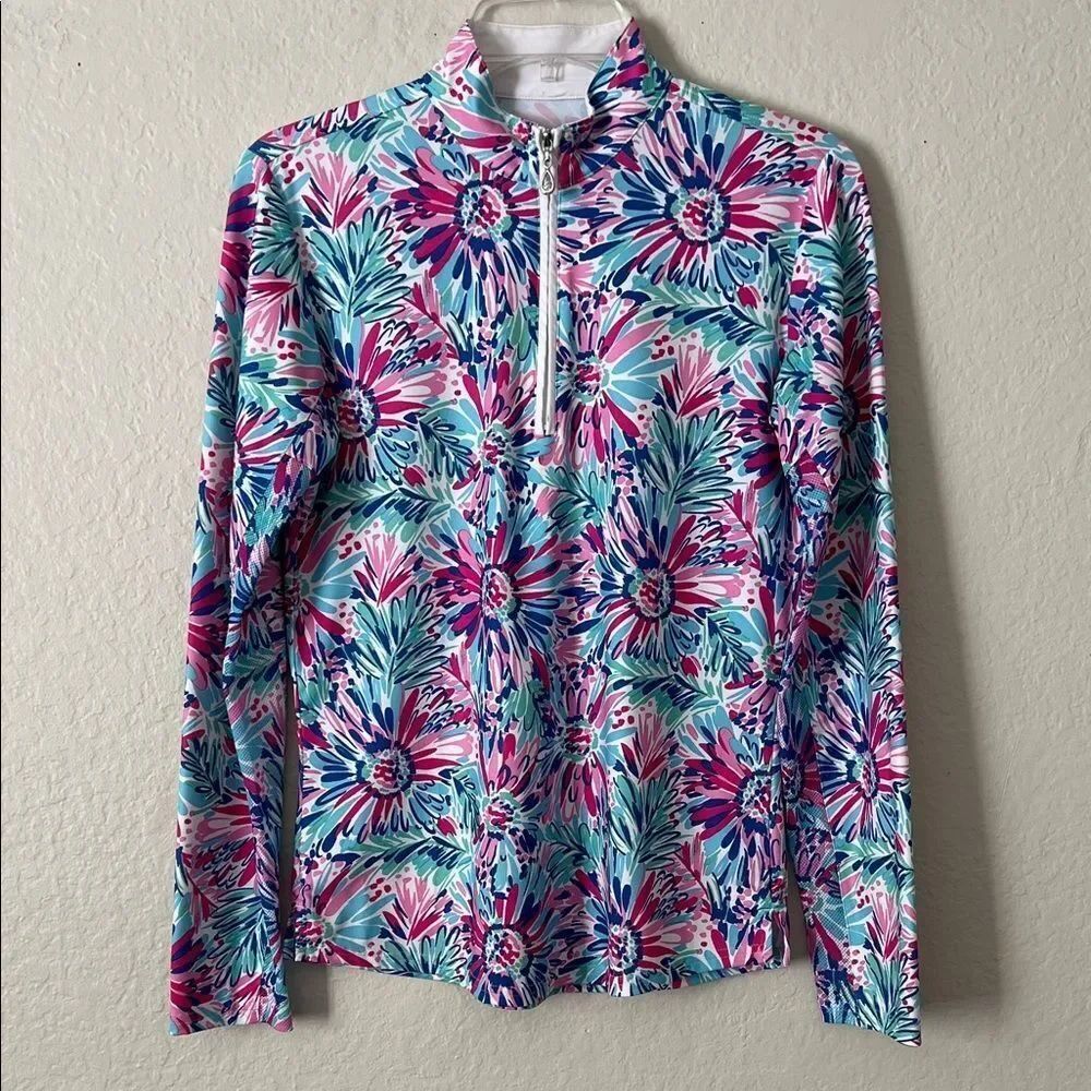 Like New! SanSoleil 1/4 Zip Pull Over Long Sleeve in Size S